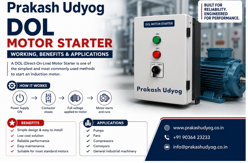DOL motor starters and electrical control products for Andhra Pradesh