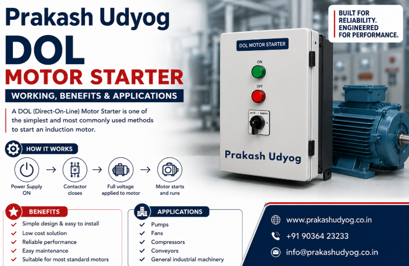 DOL motor starters and motor control equipment for Tamil Nadu